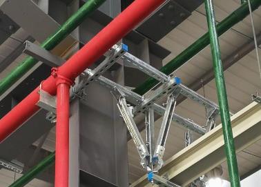 宁洱该抗震支架的整体式支吊架结构协调性好